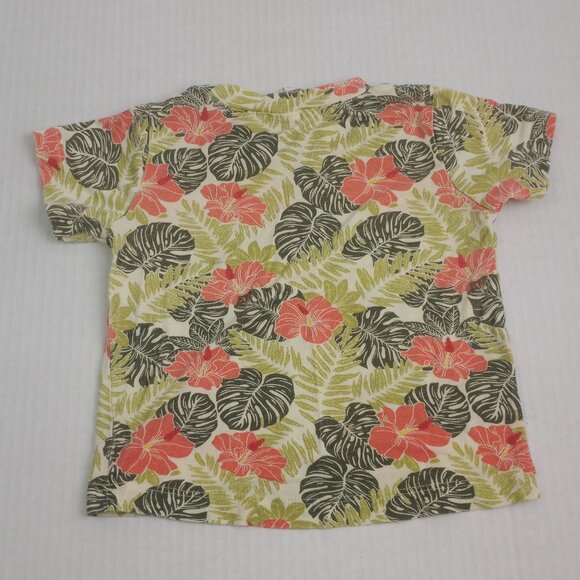 Kate Quinn Hibiscus Pom Short Sleeve Tshirt - Picture 2 of 2
